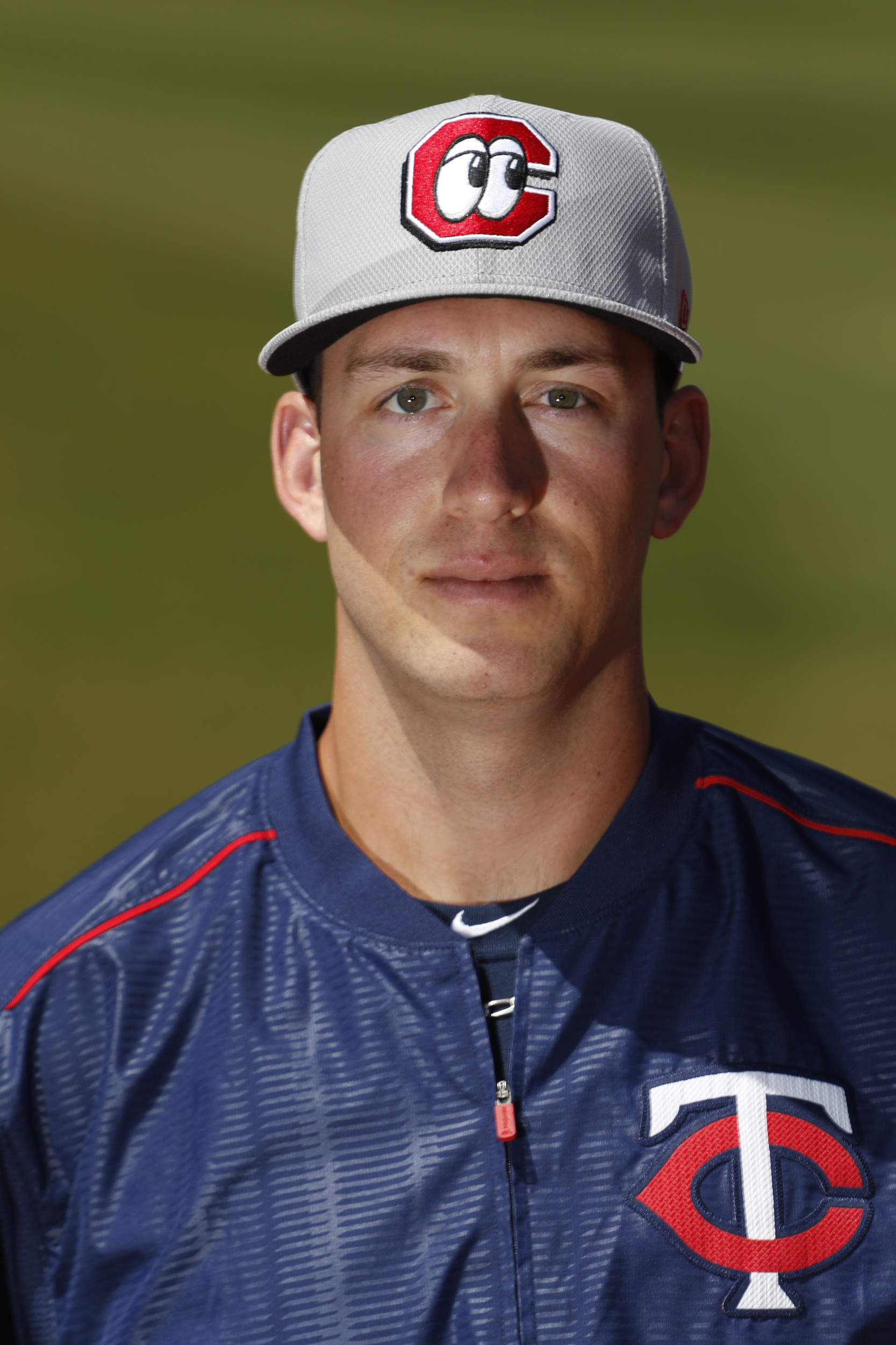 Staff Photo by Dan Henry / The Chattanooga Times Free Press- 4/5/16. Mitch Garver (25) - 2016 Lookouts baseball media day at AT&T field on April 5, 2016.