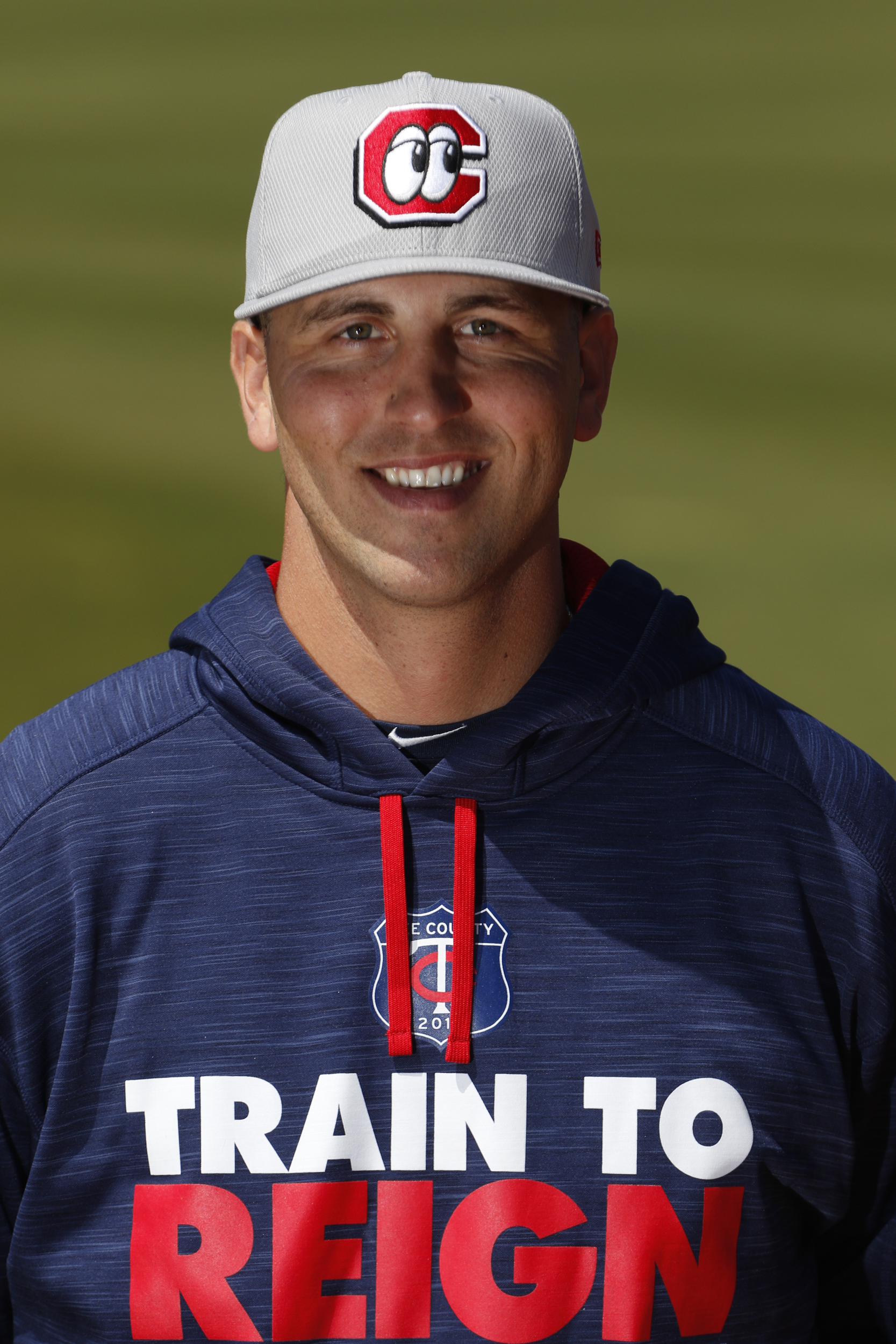 Staff Photo by Dan Henry / The Chattanooga Times Free Press- 4/5/16. DJ Hicks (31) - 2016 Lookouts baseball media day at AT&T field on April 5, 2016.