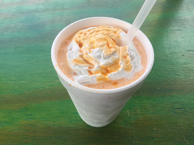 The creamsicle milkshake is a crowd favorite at Dub's Place on Dayton Boulevard.