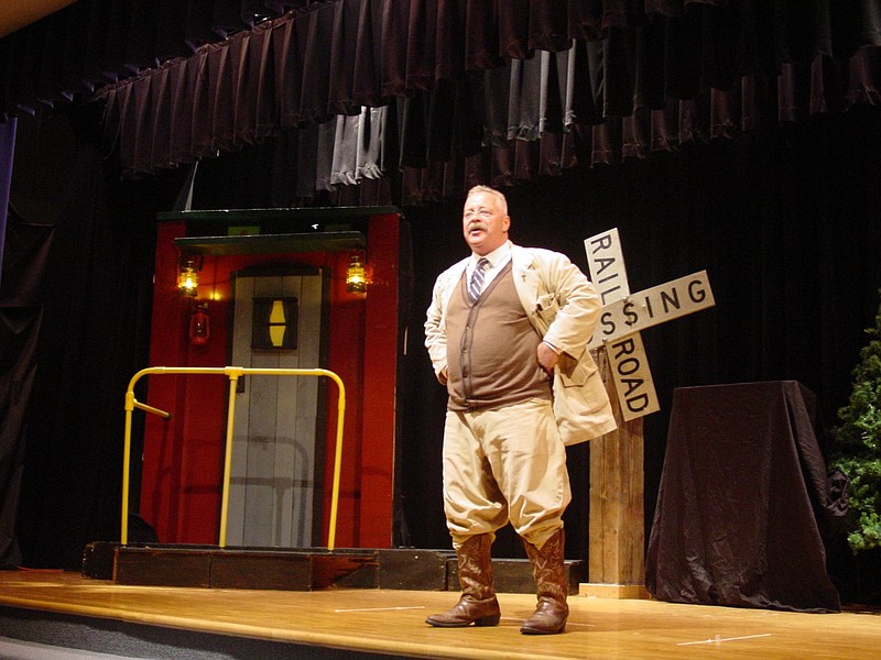 Joe Wiegand has been portraying President Teddy Roosevelt since 2004 and touring nationally since 2008.