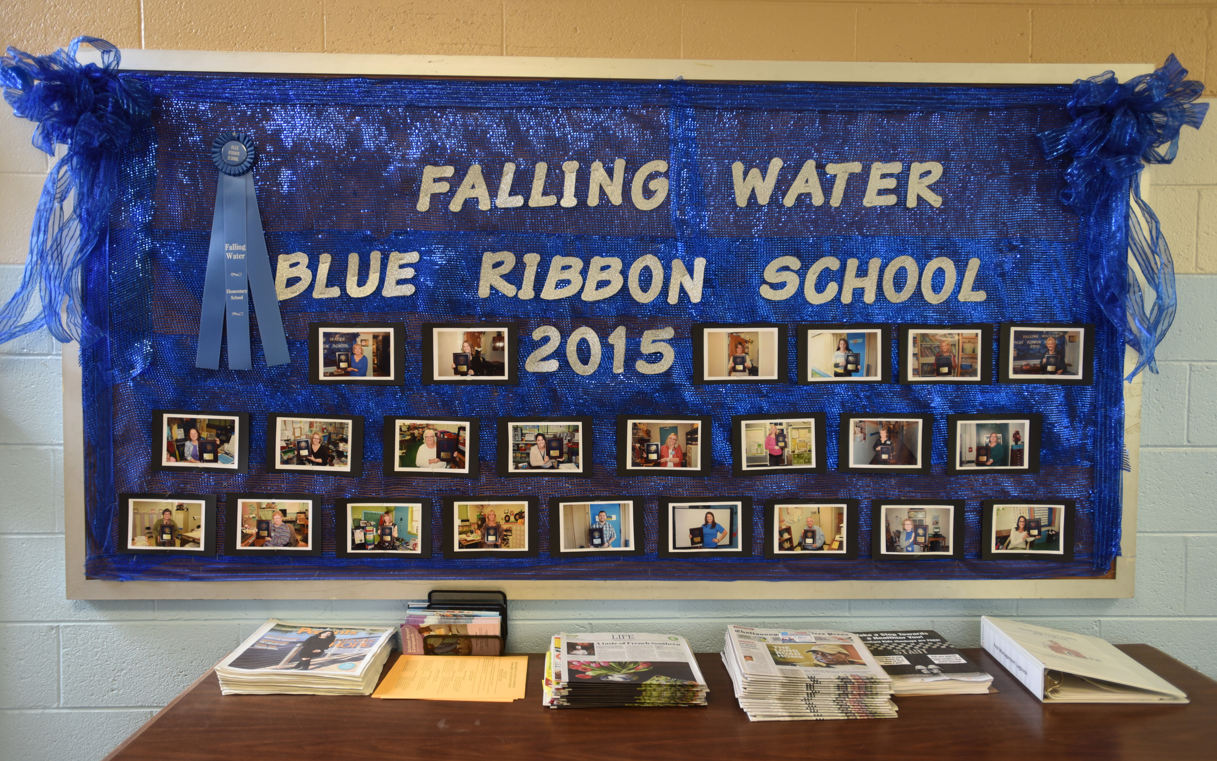 Falling Water Elementary is a Blue Ribbon School.