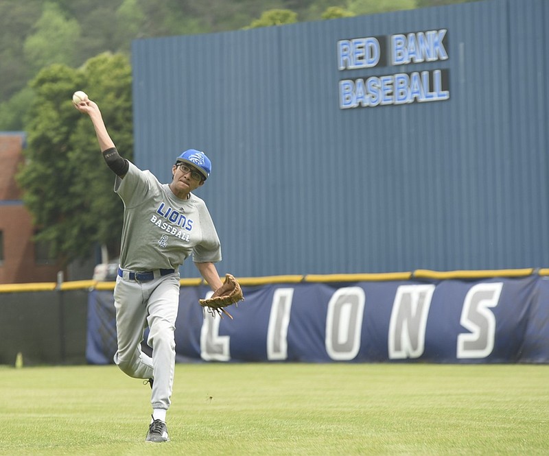 Red Bank sophomore Shikar Baheti practices with the high school's baseball team earlier this week. After coming from India last fall, taking up the unfamiliar sport has been part of adapting to life in the United States.