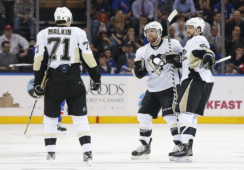 Penguins Malkin in the Middle