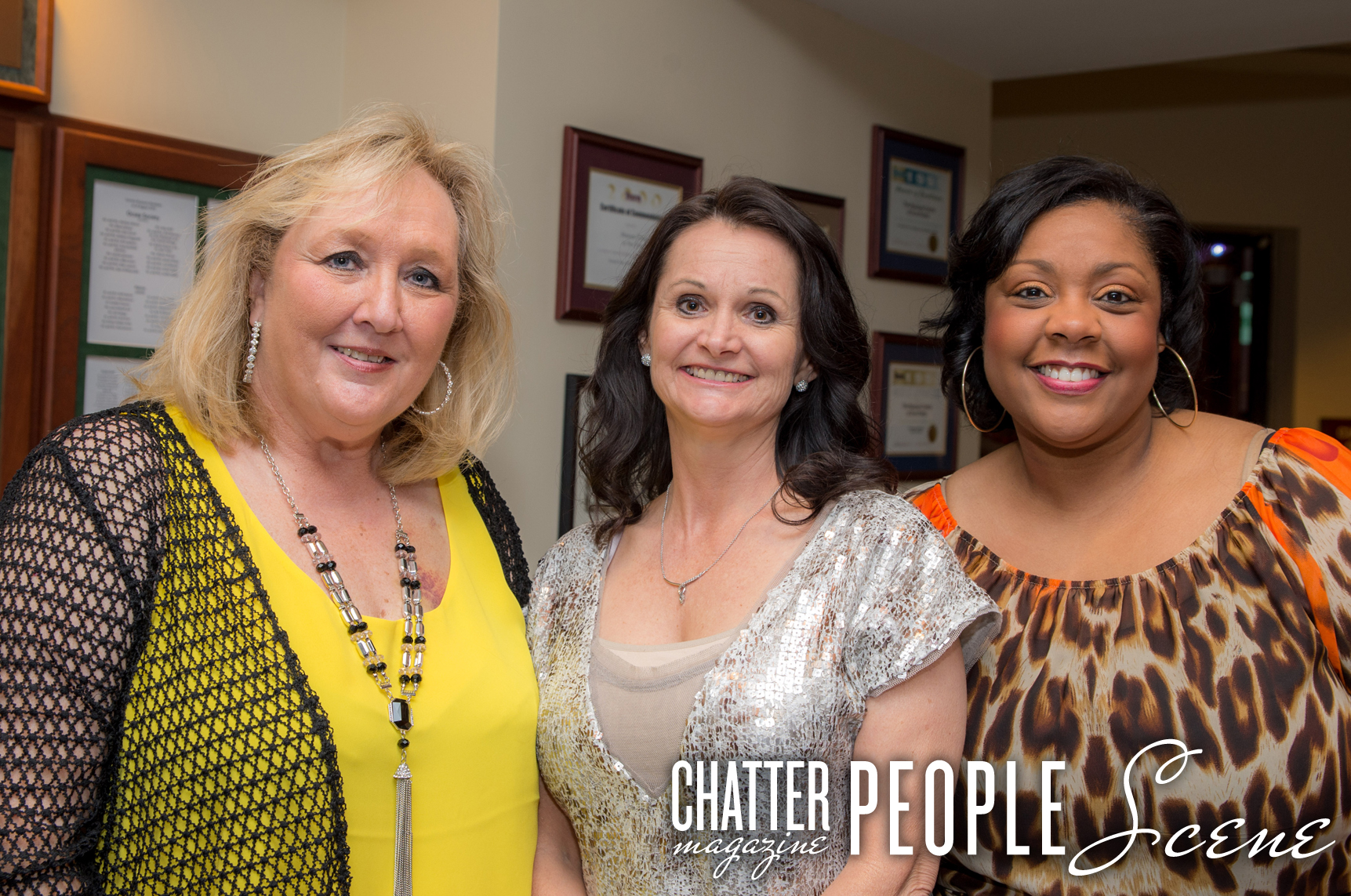 Valerie Armour, June Andersen and Sherronda Thompson