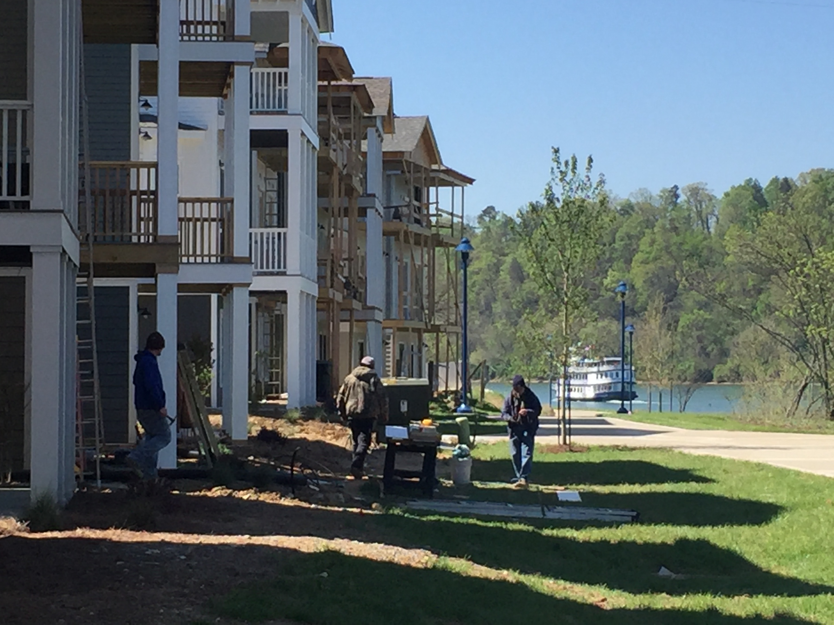 The residential developments that added the most new homes in 2015 in Hamilton County included Cameron Harbor along the downtown waterfront where workers are erecting town homes while the Southern Belle passes by on the Tennessee River, Providence Pointe in Ooltewah, Amberbrook Gardens in Hixson, the Canyons in Falling Water and Prairie Pass in Apison.