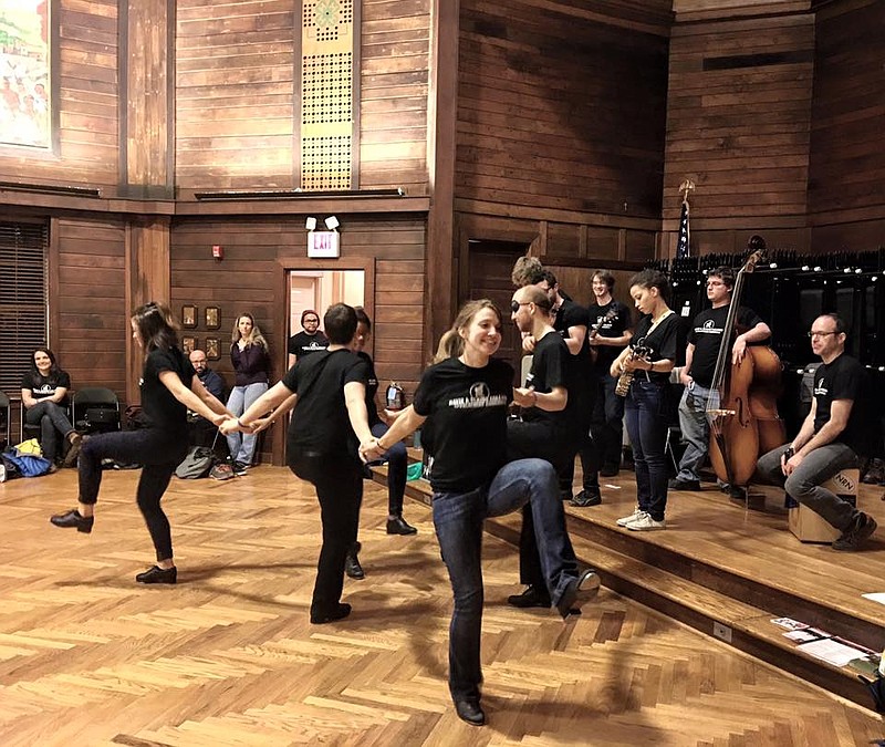 The Appalachian Ensemble from Davis & Elkins College in West Virginia is dedicated to keeping the traditional music and dance of Appalachia alive. The student ensemble features a string band with fiddle, banjo, guitar, mandolin and bass players as well as a dance team.