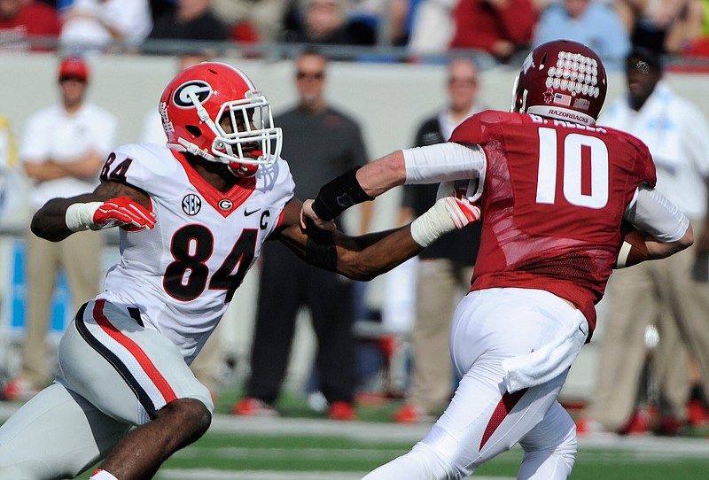 Outside linebacker Leonard Floyd is off to a strong start with the