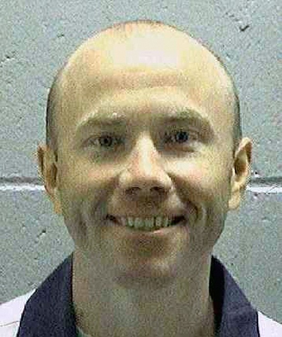 In this undated file photo released by the Georgia Department of Corrections, death row inmate Daniel Anthony Lucas is seen. Lucas, 37, was sentenced to die in 1999 for the killings of Steven Moss, 37, his 11-year-old son Bryan and 15-year-old daughter Kristin, who interrupted a burglary at their home near Macon in central Georgia. Lucas is scheduled to be executed Wednesday, April 27, 2016 at the state prison in Jackson. (Georgia Department of Corrections via AP, File)