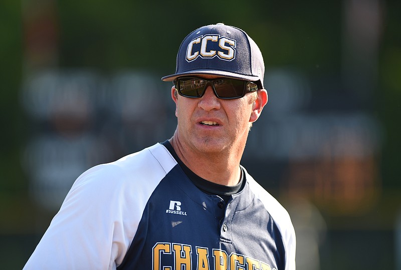 Chattanooga Christian School baseball coach Joel Johnson had experience as a head coach on the college level before joining the Chargers. After six seasons as an assistant at CCS, he's in his third year leading the team.