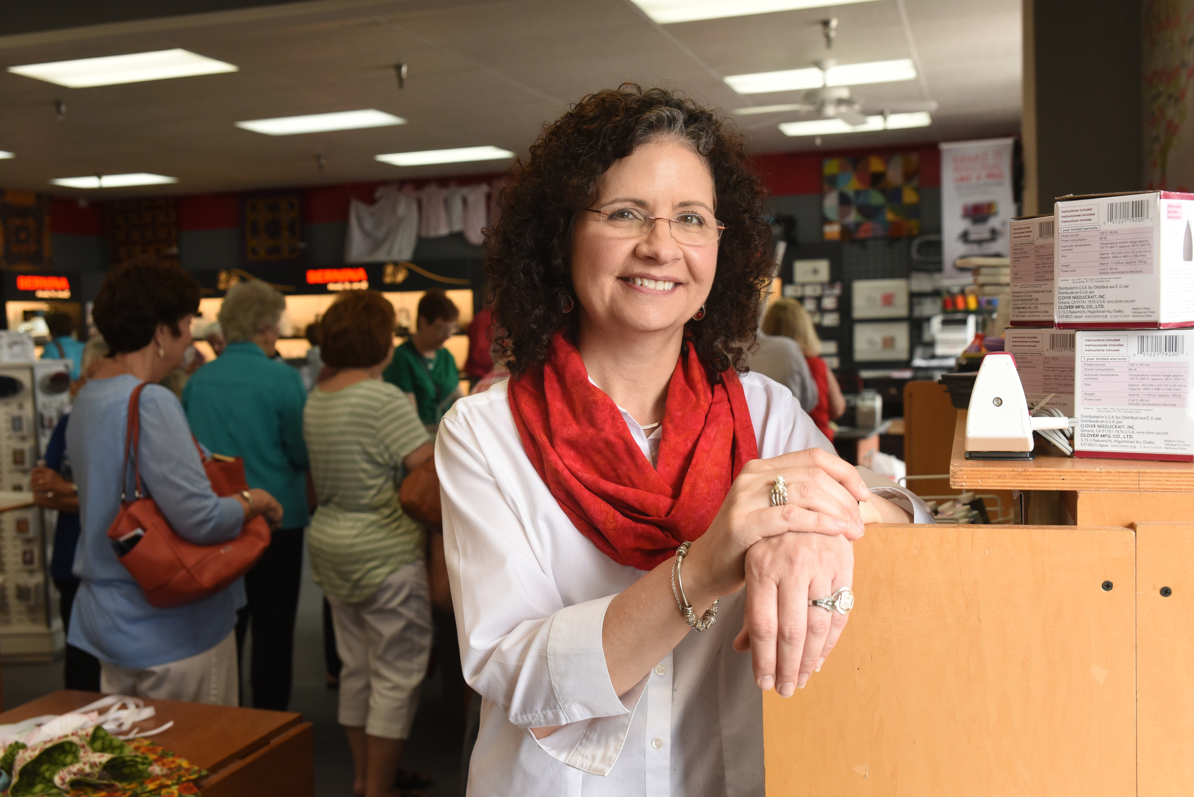 Melissa Klingensmith is fondly referred to as the "CEO" of the Sew N Quilt Studio in Chattanooga.