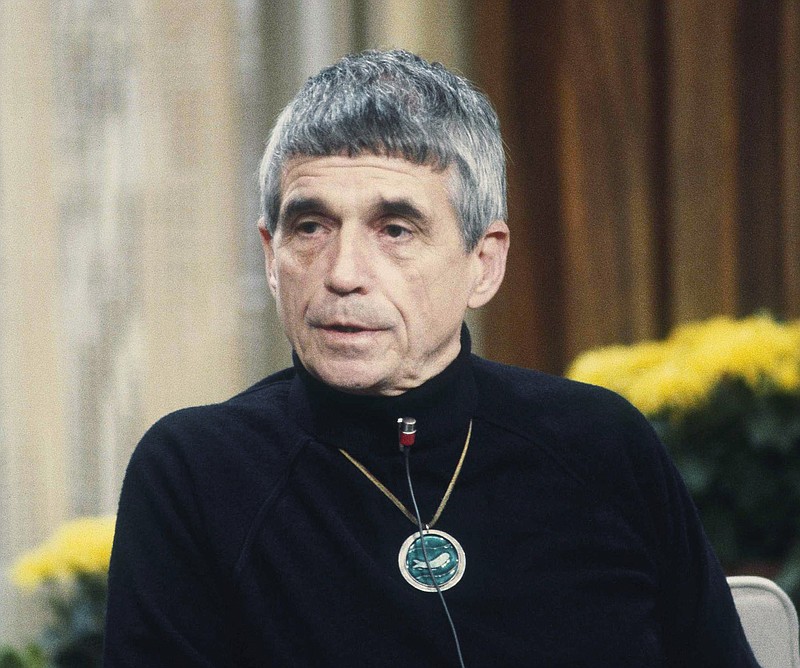 
              File-This Feb. 16, 1981, file photo shows Daniel Berrigan, ex-priest, now political activist on NBC-TV’s “Today” show in New York. The Roman Catholic priest and Vietnam war protester, Berrigan has died. He was 94. Michael Benigno, a spokesman for the Jesuits USA Northeast Province, says Berrigan died Saturday, April 30, 2016, at a Jesuit infirmary at Fordham University.  (AP Photo/Dave Pickoff, File)
            