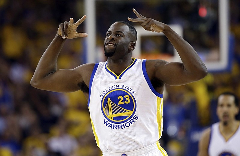 Golden State's Draymond Green recorded a triple-double with 23 points, 13 rebounds and 11 assists in Sunday's playoff win against Portland.