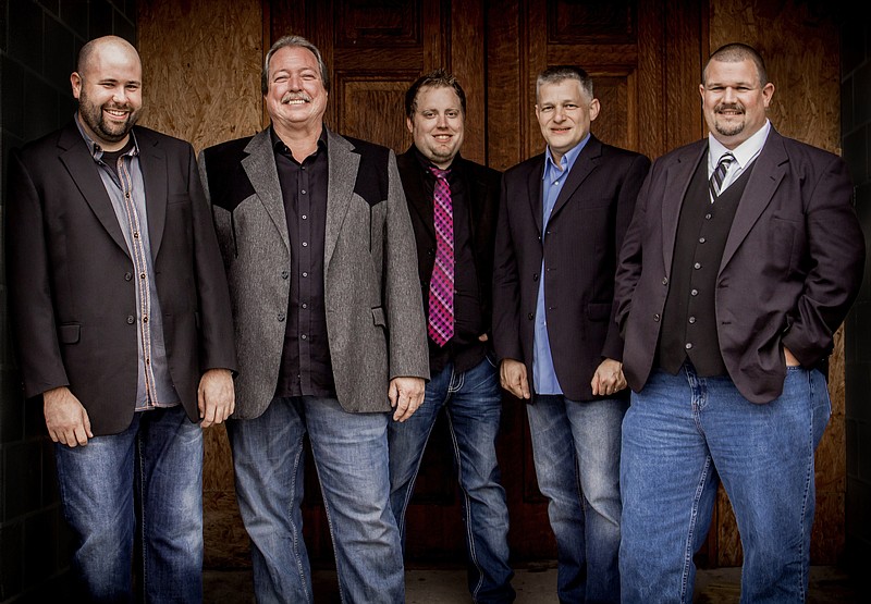 Perennial International Bluegrass Music Association Male Vocalist of the Year Russell Moore, second from left, leads IIIrd Tyme Out. The band will headline Saturday, May 7, at the Boxcar Pinion Memorial Bluegrass Festival.