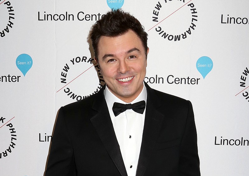 
              FILE - In this Dec. 3, 2015 file photo, Seth MacFarlane attends Sinatra: Voice for a Century concert in New York. MacFarlane is going to star in and produce a sci-fi TV series set 300 years in the future. Fox said Wednesday, May 4,  the series, described as a comedic drama, is intended for the network's 2017-18 season. (Photo by Greg Allen/Invision/AP, File)
            