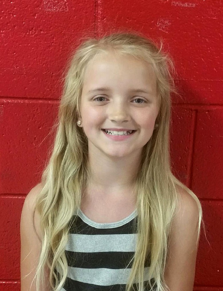 
              Carlie Marie Trentd is seen in an undated photoprovided by  the Tennessee Bureau of Investigation via the Rogersville Police Department. 9-year-old Carlie Marie Trent of Rogersville was reported missing on Wednesday, May 4, 2016, after a non-custodial uncle, Gary Simpson, signed her out of school under false pretenses. Carlie is described as having blonde hair and blue eyes. She is about 4-foot 8-inches tall and weighs about 75 pounds. She was last seen with Simpson.  (Tennessee Bureau of Investigation via the Rogersville Police Department via AP)
            