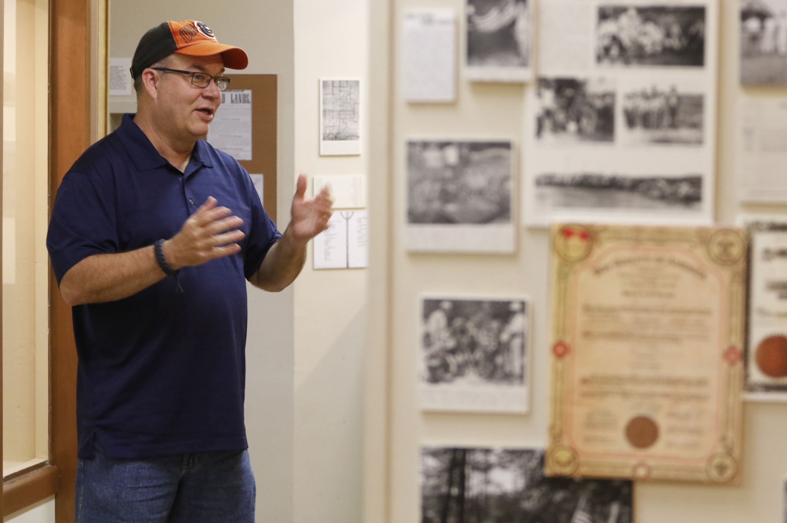 Ken Rush, director of the Ducktown Basin Museum, speaks about the Copper Basin area and how mining that started in the 1850s damaged the landscape for more than a century.