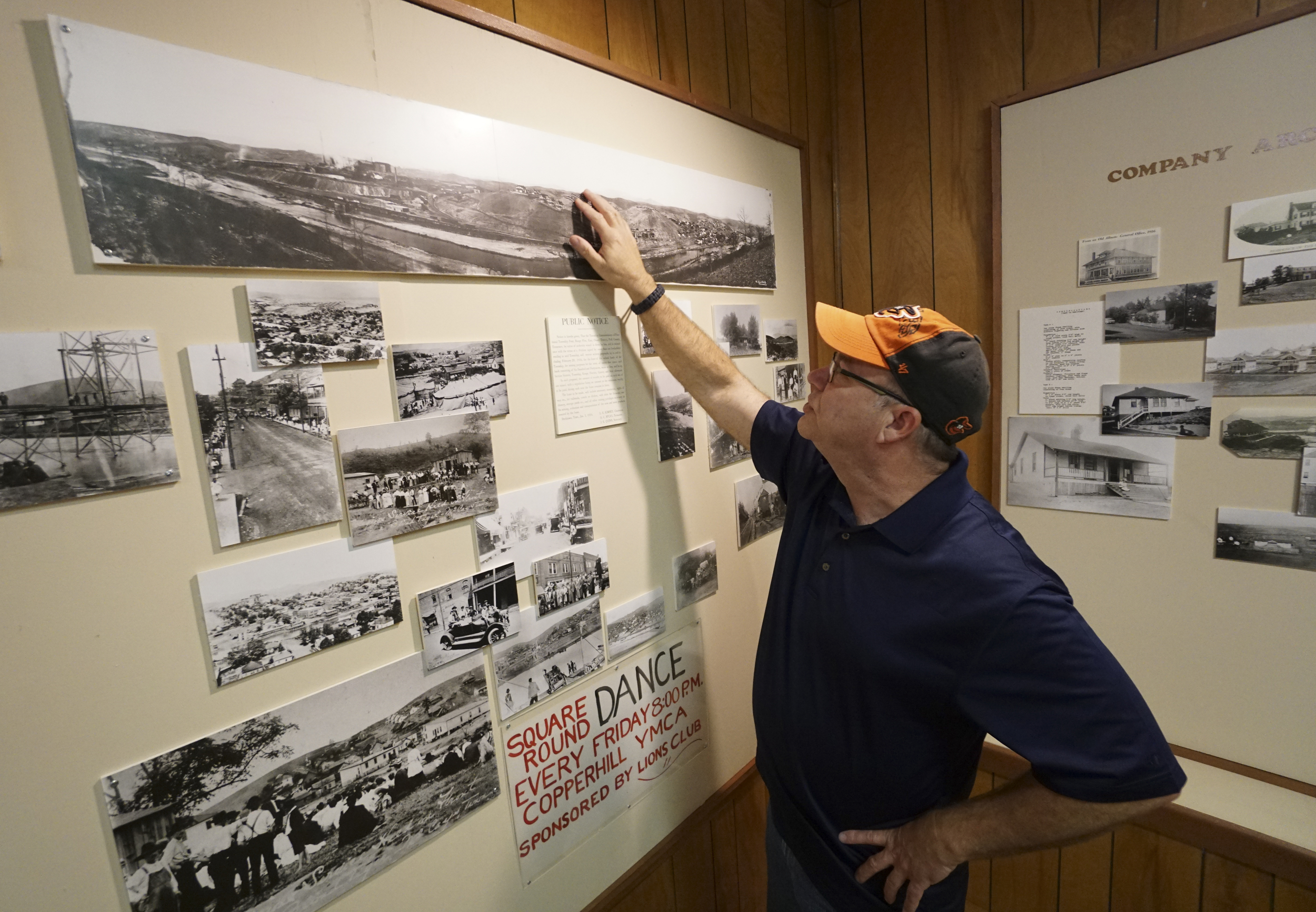 Ken Rush, director of the Ducktown Basin Museum, speaks about the Copper Basin area and how mining that started in the 1850s damaged the landscape for more than a century.