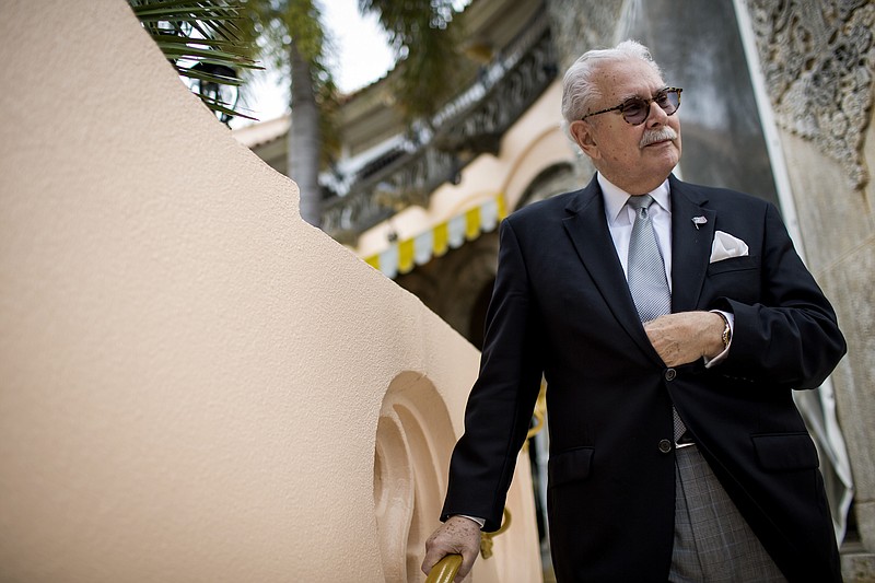 Anthony Senecal, Donald Trump's former butler, at Mar-a-Lago, a club owned by Trump, in West Palm Beach, admitted writing vulgar, racially tinged Facebook posts attacking President Barack Obama, Hillary Clinton and others. The Secret Service is investigating. (Eric Thayer/The New York Times)