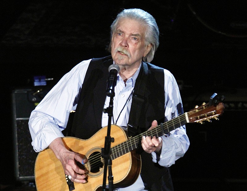 This Sept. 12, 2012, file photo shows Guy Clark at the 11th annual Americana Honors & Awards in Nashville. Clark, died Tuesday, May 17, 2016, at his home in Nashville. He was 74 and had been in poor health, although his manager, Keith Case, did not give an official cause of death.