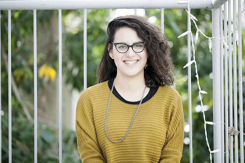 
              This undated photo released by the Mesarvot non-governmental organization shows, Tair Kaminer, a 19-year-old Israeli woman who spent more than three months in military prison in what supporters say is the longest sentence ever handed down to a female conscientious objector in Israel. Kaminer is refusing to perform compulsory military service because of her opposition to Israel's nearly 50-year military occupation of captured lands sought by the Palestinians. (Shani Scarlett Kagan/Mesarvot via AP)
            