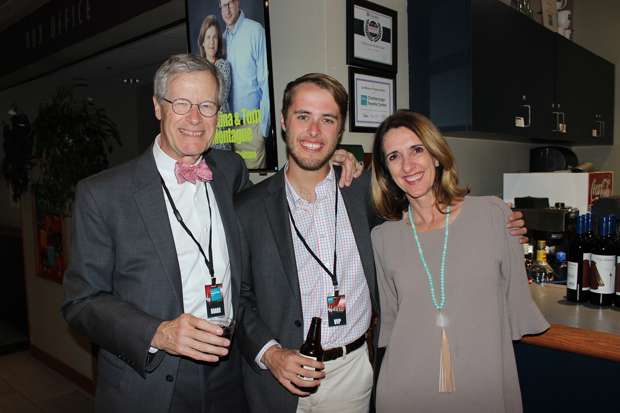 Jim, Jake and Barbara Kennedy.