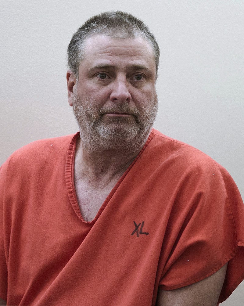 
              FILE - This May 17, 2016 file photo shows Mark Anthony Desimone, 53, in Juneau District Court for his arraignment on murder charges in Juneau, Alaska. Shortly before his arrest for murder in Alaska, the former Arizona state lawmaker raised concerns among Facebook friends with a string of messages noting he was looking for work, even odd jobs, followed by cryptic apologies to "everyone for anything" he may have done in office. Just weeks later, he was charged with first-degree murder in the death of a man in a hunting party near Juneau, Alaska's capital city, after a day of drinking.  (Michael Penn/Juneau Empire via AP, File) MANDATORY CREDIT
            