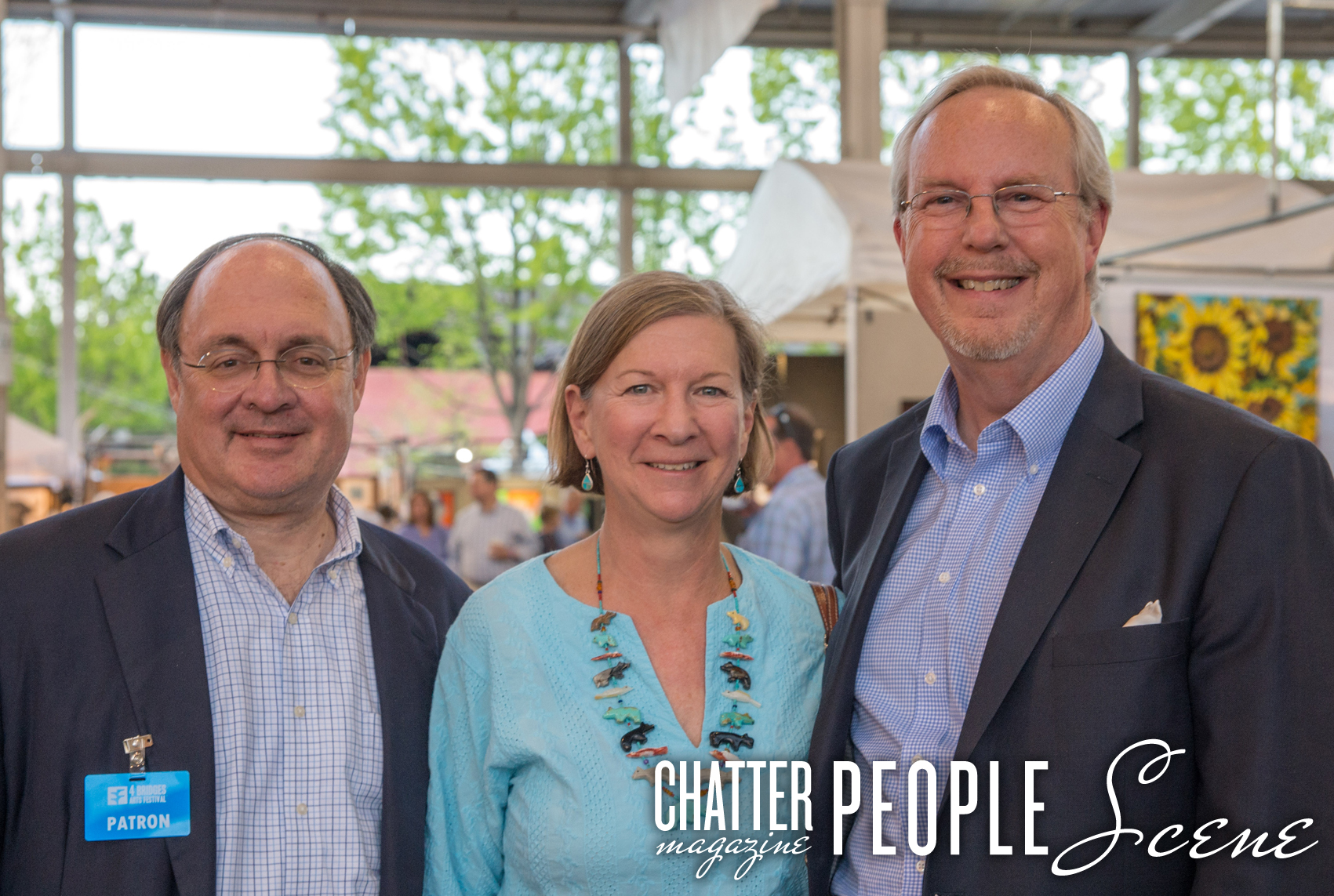 Keith Sanford and  Ann & Bob Giebert