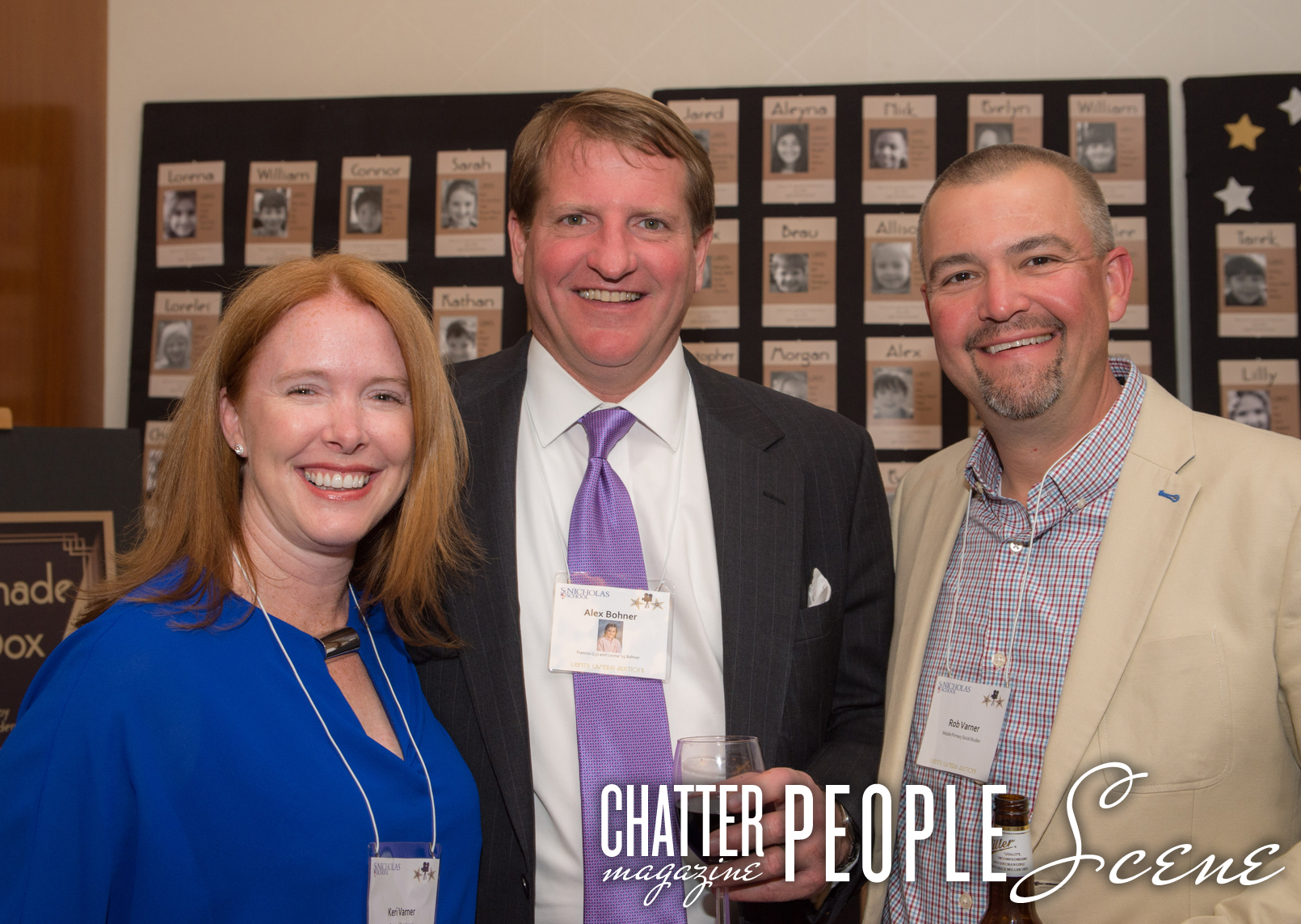 Keri Varner, Alex Bohner and Rob Varner