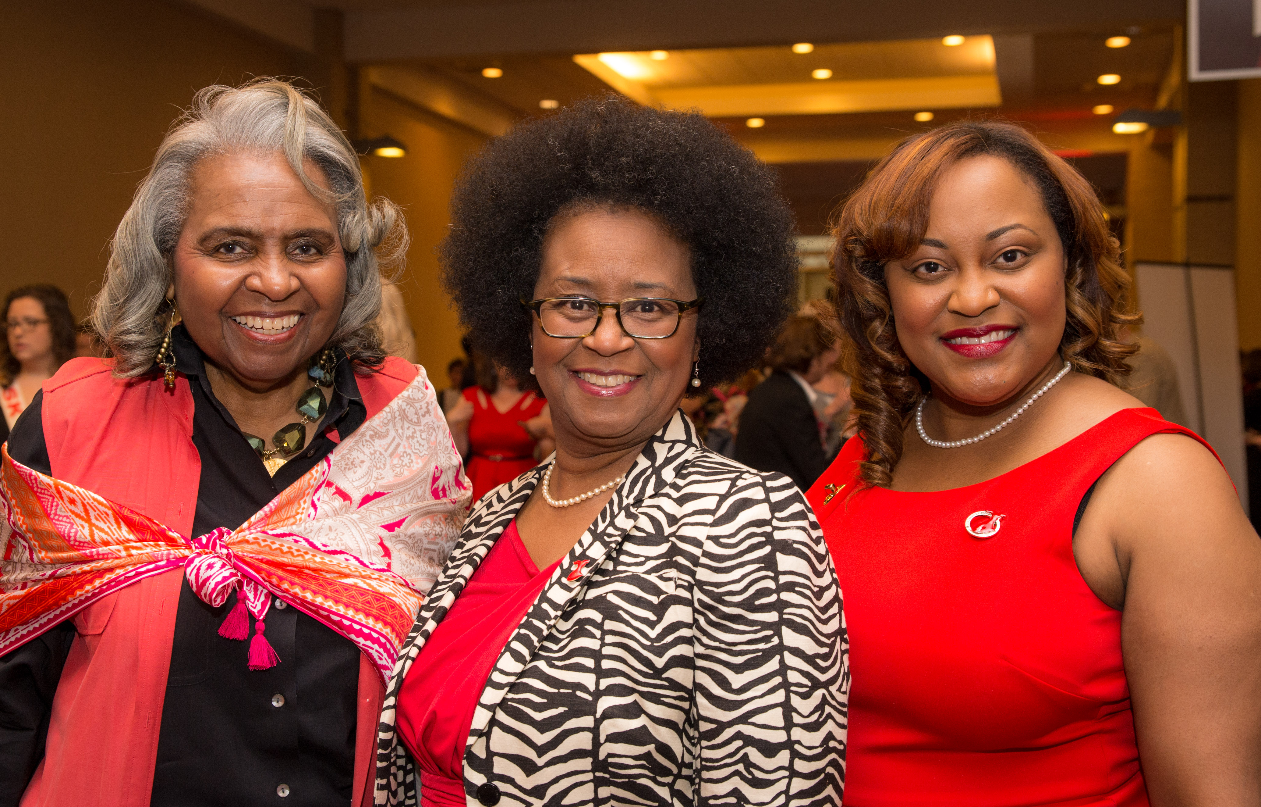 Audra Ingram, Dr. Charlotte Eady and Dr. Maya Eady