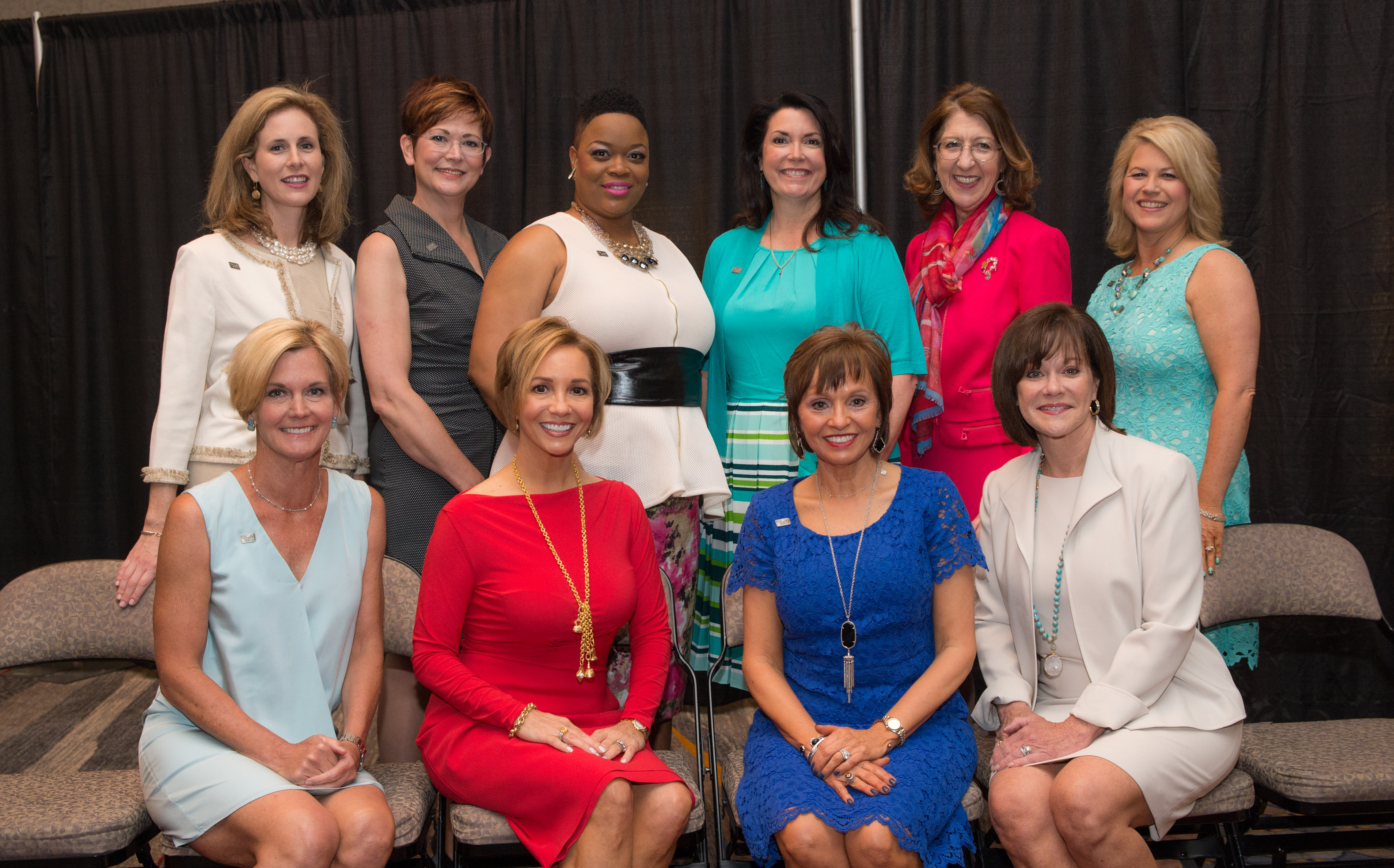 (sitting) Julie Guerry, Gina Crumbliss, Dr. Cathy Robbs Baker, Darlene Brown
(standing) Betsy Blunt Brown, Dawn Abel, Nicole Brown, Ronna-Renee Jackson, Marcie Eason and Ronelle Sellers(sitting) Julie Guerry, Gina Crumbliss, Dr. Cathy Robbs Baker, Darlene Brown
(standing) Betsy Blunt Brown, Dawn Abel, Nicole Brown, Ronna-Renee Jackson, Marcie Eason and Ronelle Sellers