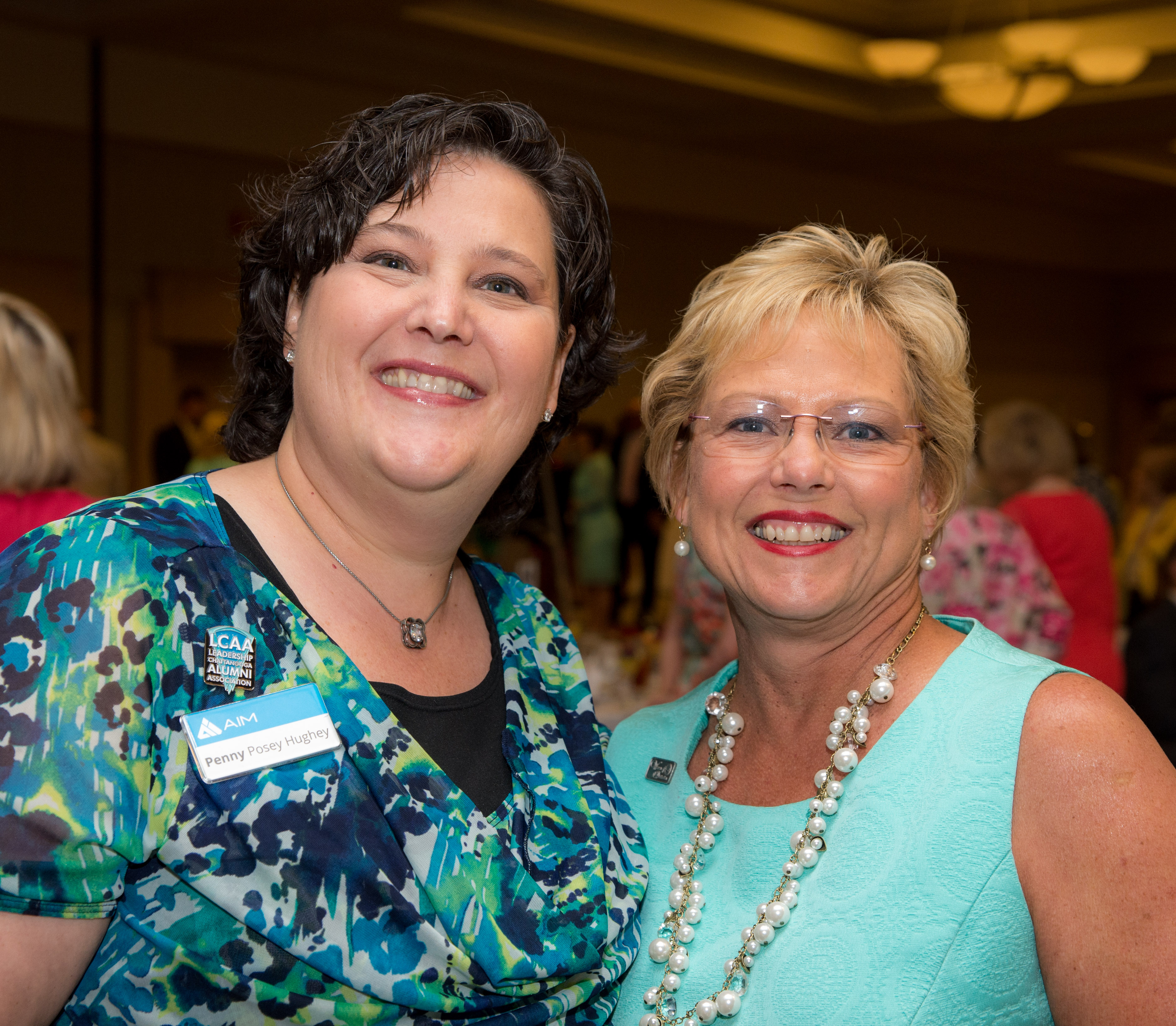 Penny Hughey and Diane Parks