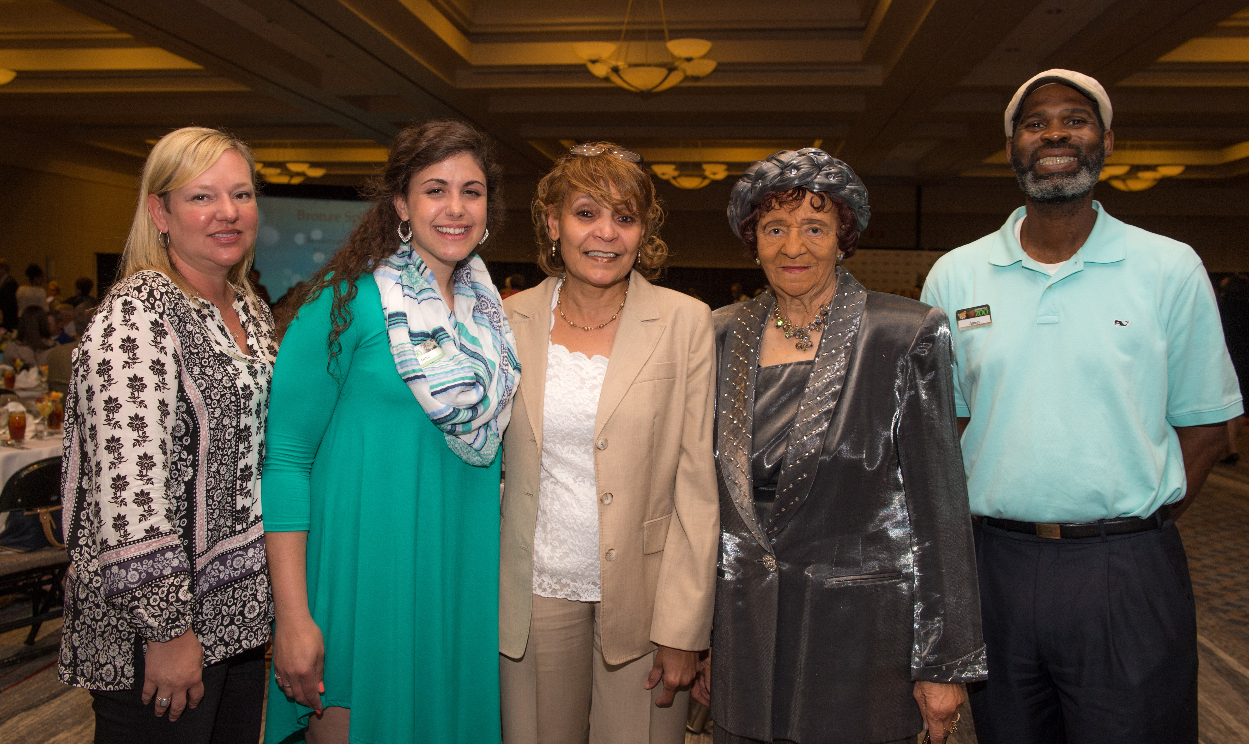 Jennifer McAfee, Anna Wilt, Beverly Tinker, Greather Tinker and James Brantley