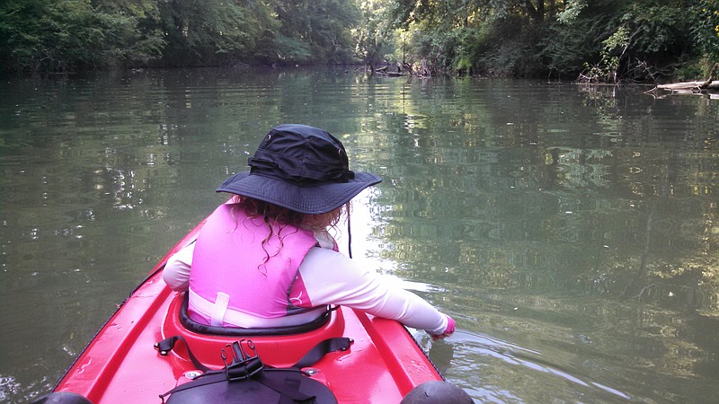 Family fun can be found on the South Chick Creek in Audubon Acres.