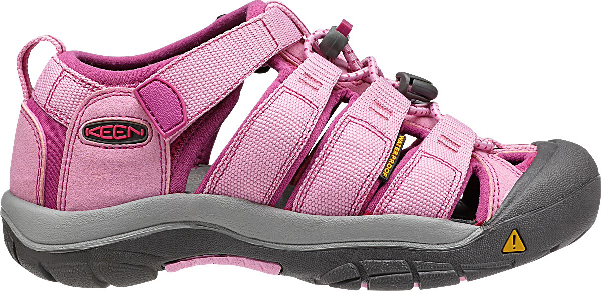 Rugged and durable, these all-terrain shoes are also quick-drying and comfortable. Their design keeps them on feet when in use, but is easy enough for children to undo or fix themselves.