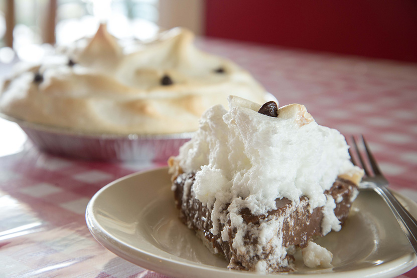 Chocolate pie