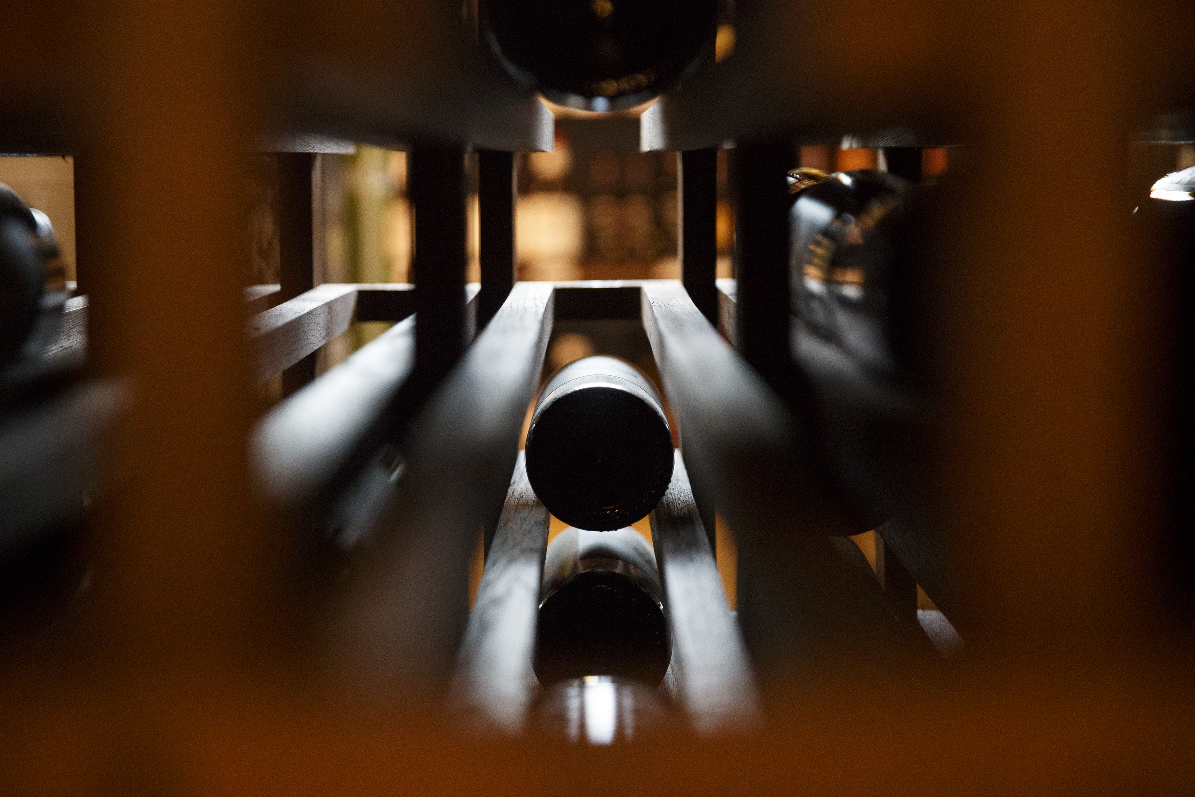 Wine bottles are displayed at Imbibe Chattanooga, a wine-focused liquor store, on Wednesday, May 25, 2016, in Chattanooga, Tenn. Beginning July 1, Tennessee grocery stores will be allowed to sell wine, but they will not be able to buy in bulk the way liquor stores can.