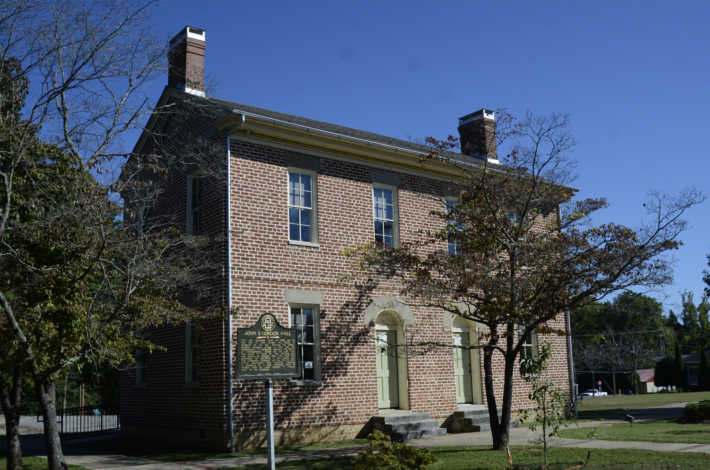 Oct 9, 2013--
The John B. Gordon Hall is in Lafayette, Ga.