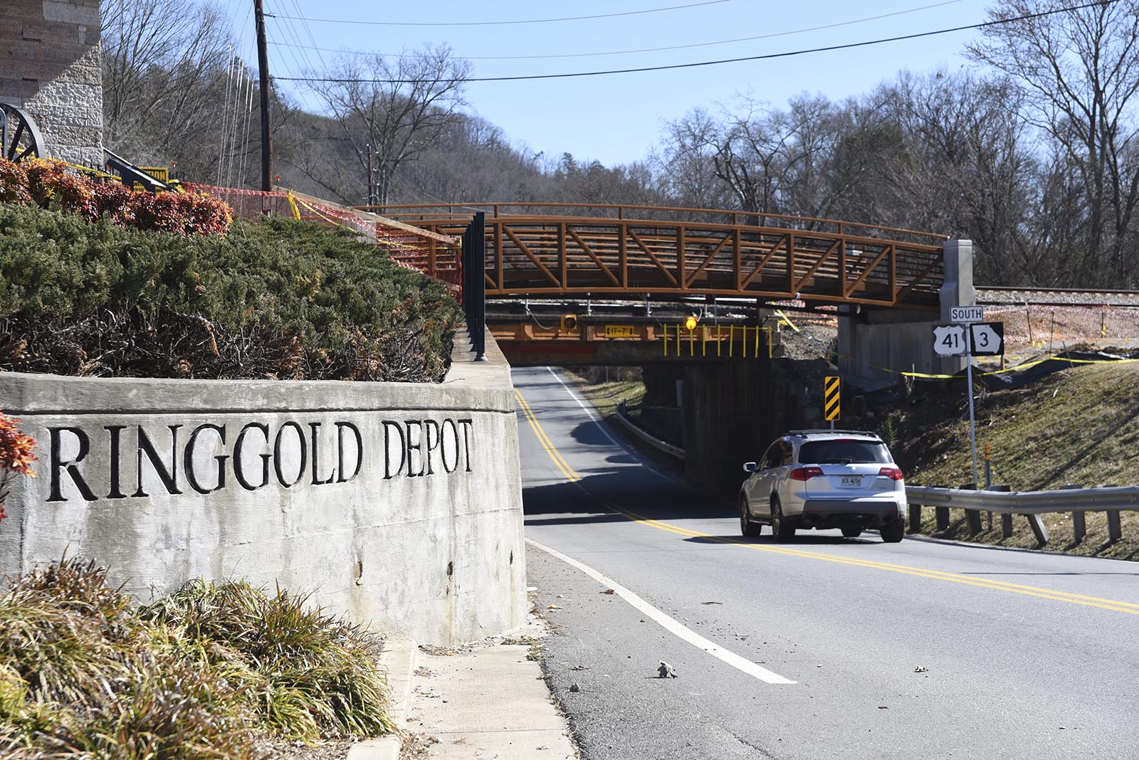 The long awaited pedestrian bridge over U.S. Highway 41, at the Ringgold Depot is to be named after long time mayor Joe Barger.