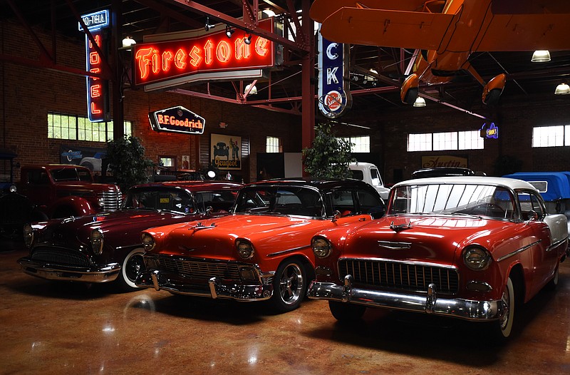 Coker Tire Museum will have beauties like these on display for Classic Car Night at the Chattanooga Lookouts game on Wednesday, June 8.