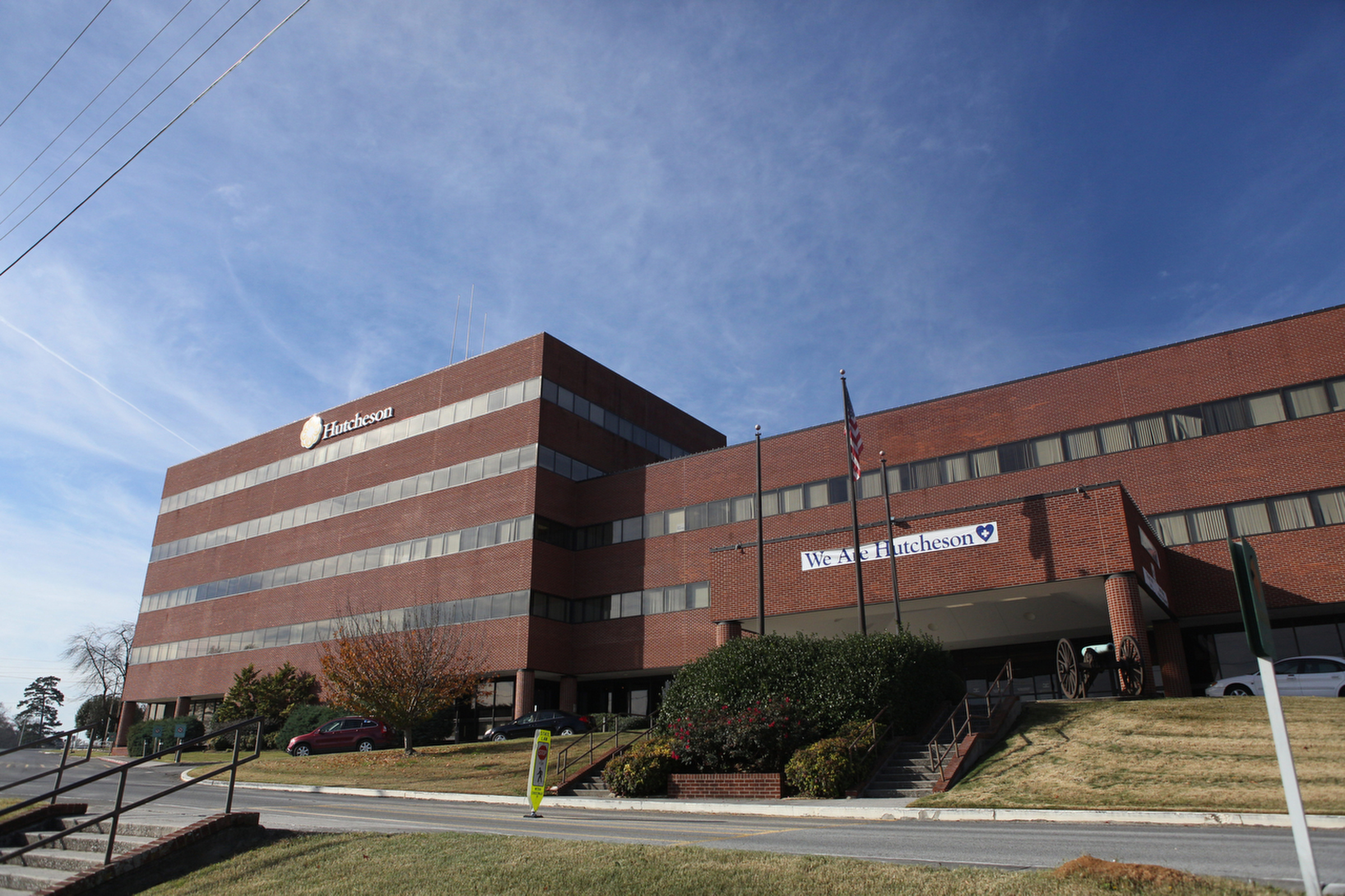 The exterior of Hutcheson Medical Center on Nov. 24, 2015. (photo by Maura Friedman)