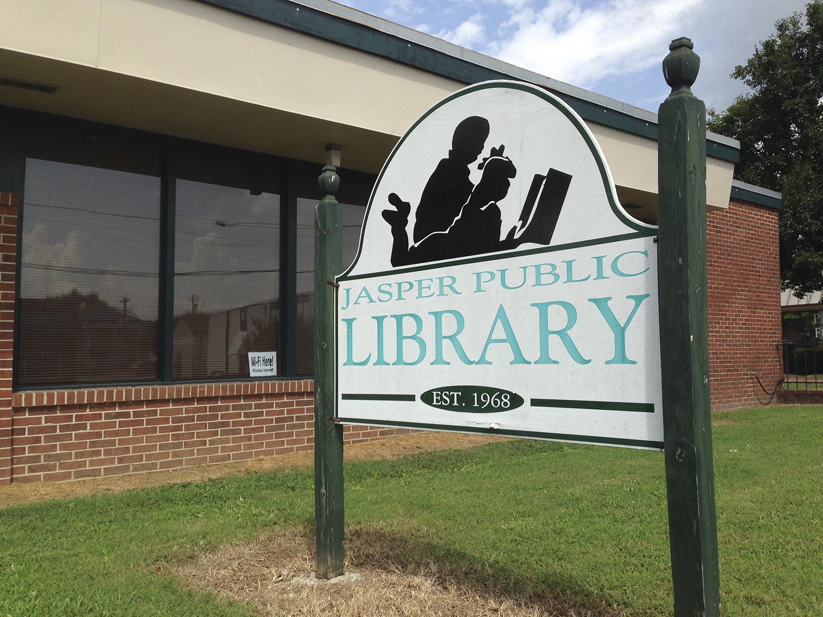 NOTE: Attached photos of the Jasper Public Library.