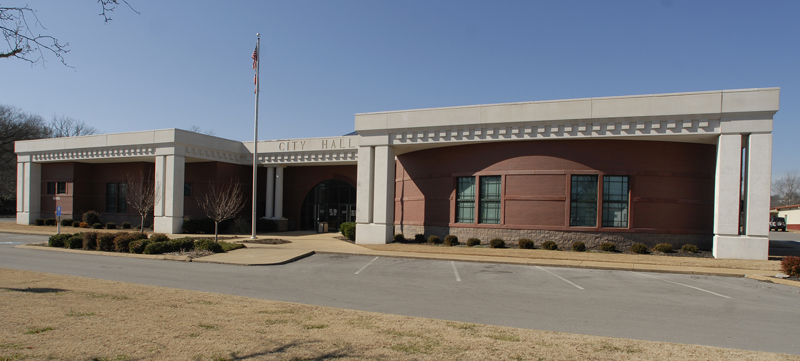 The East Ridge City Hall is photographed on Sunday afternoon.