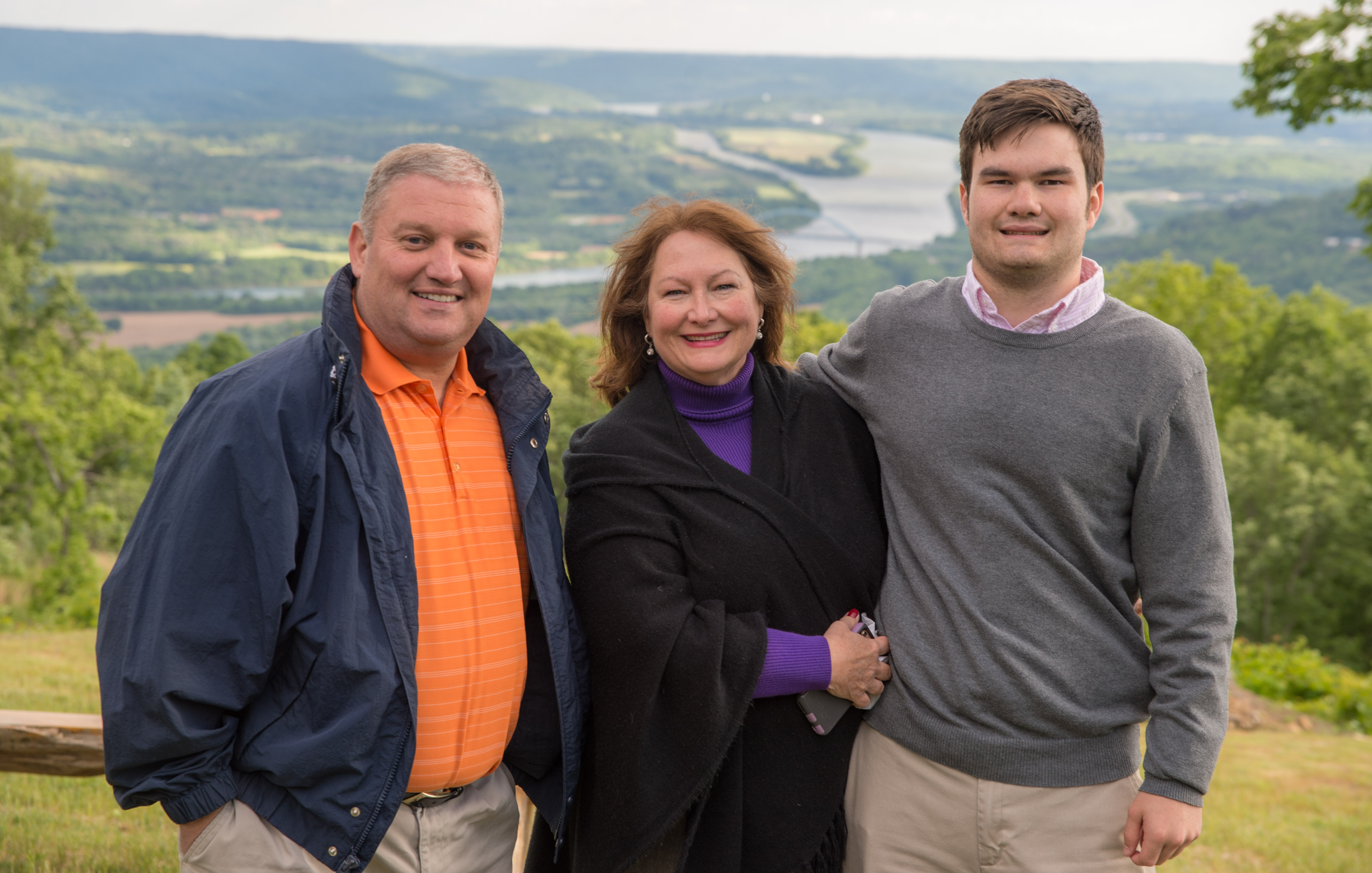 Jeff Neely, Renee Levesque and Zachary Chisenall