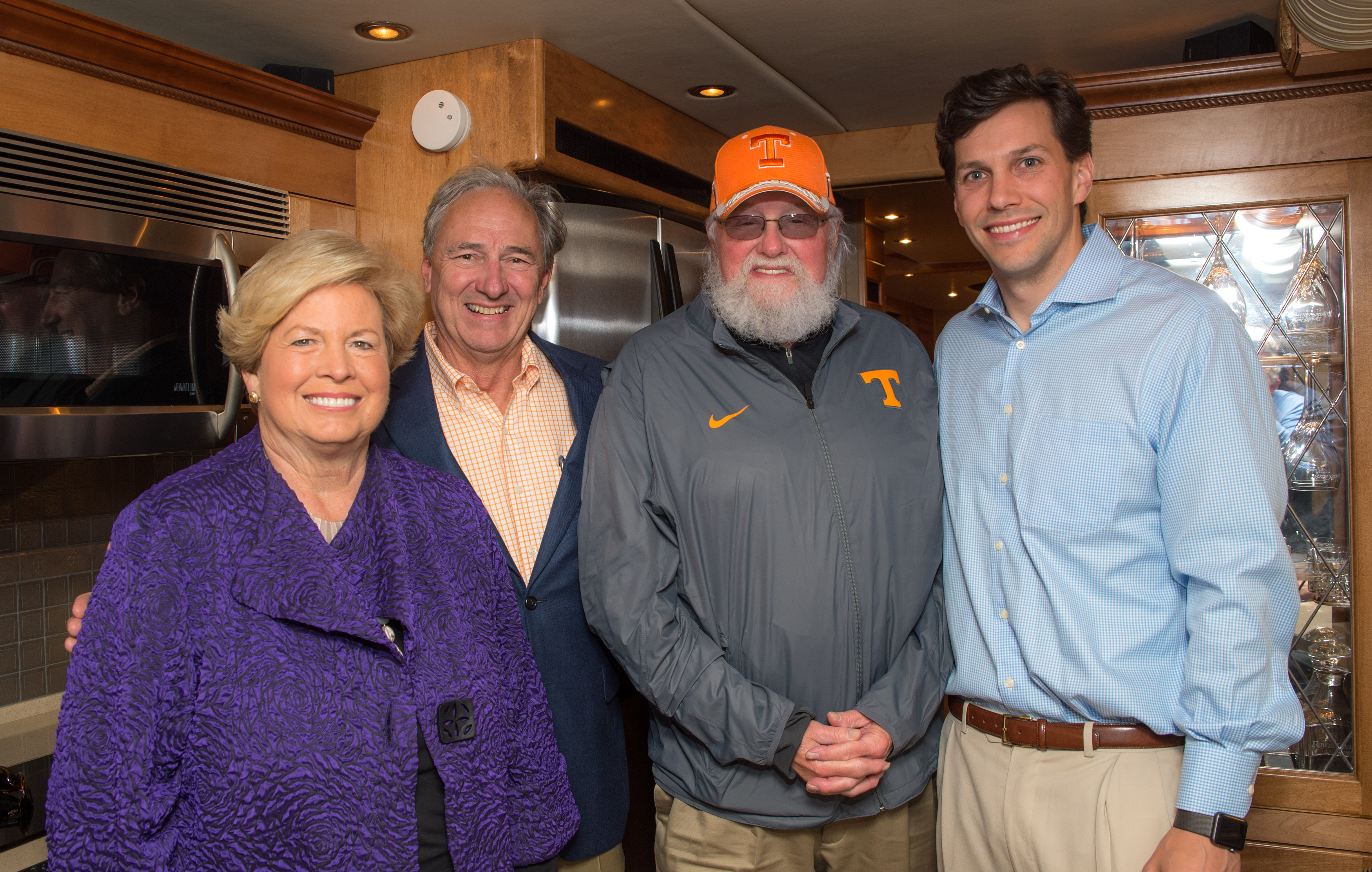 Joan Cronan, John Thornton, Charlie Daniels and Dane Bradshaw