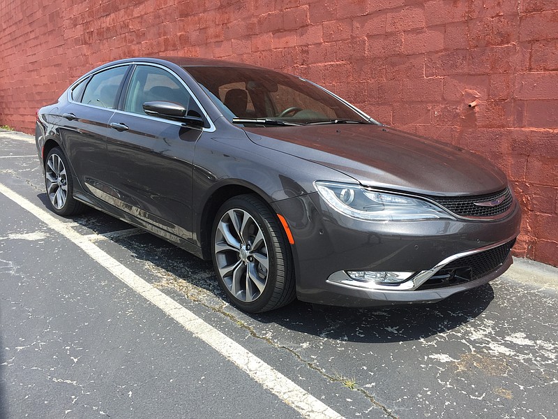 The body lines of the 2016 Chrysler 200 C are crisp and clean.
