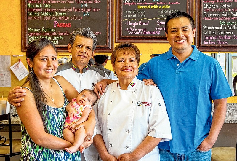 The Garrido family owns Fresh Pot Cafe on Hwy 153 in Hixson.