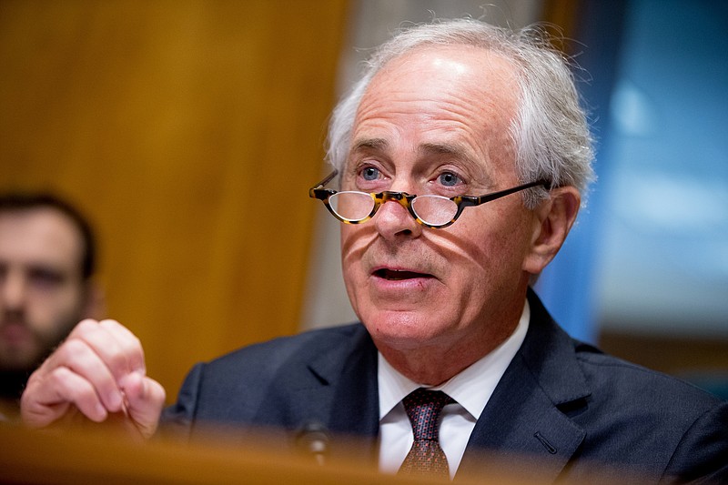 Sen. Bob Corker, R-Tenn., is the chairman of the Senate Foreign Relations Committee. (AP Photo/Andrew Harnik)
