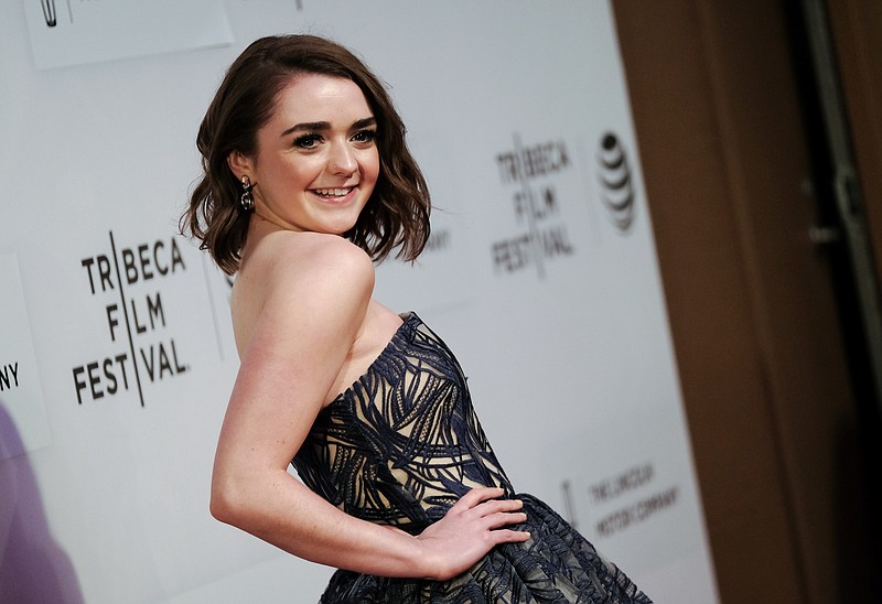 
              FILE - In this April 14, 2016, file photo actress Maisie Williams attends the world premiere screening of "The Devil and the Deep Blue Sea" during the 2016 Tribeca Film Festival in New York. Williams took to Twitter on June 6, 2016, to suggest a revision to a Daily Mail headline about her. (Photo by Evan Agostini/Invision/AP, File)
            