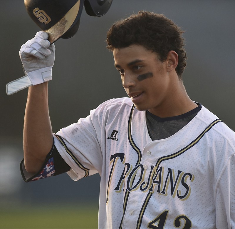 Soddy-Daisy's Tre Carter is likely to be selected in the first five rounds of the pro baseball draft, which starts tonight. The well-rounded outfielder is considered a five-tool player who has drawn interest from multiple MLB teams.