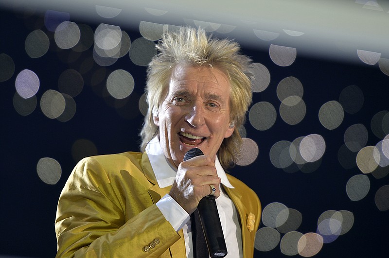 
              FILE - A Saturday, Nov. 28, 2015 photo from files of singer Rod Stewart performing in the Esprit Arena in Duesseldorf, western Germany. Having sold millions of albums over his lengthy career the 71-year-old London-born performer has been recognised for his services to music and charity, by being made a knight in the Queen's Birthday Honours list, Friday June 10, 2016. (AP Photo/Martin Meissner)
            